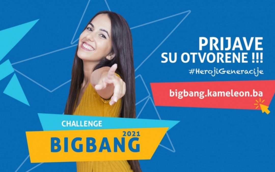 Otvorene su prijave za BIGBANG Challenge 2021 #HerojiGeneracije