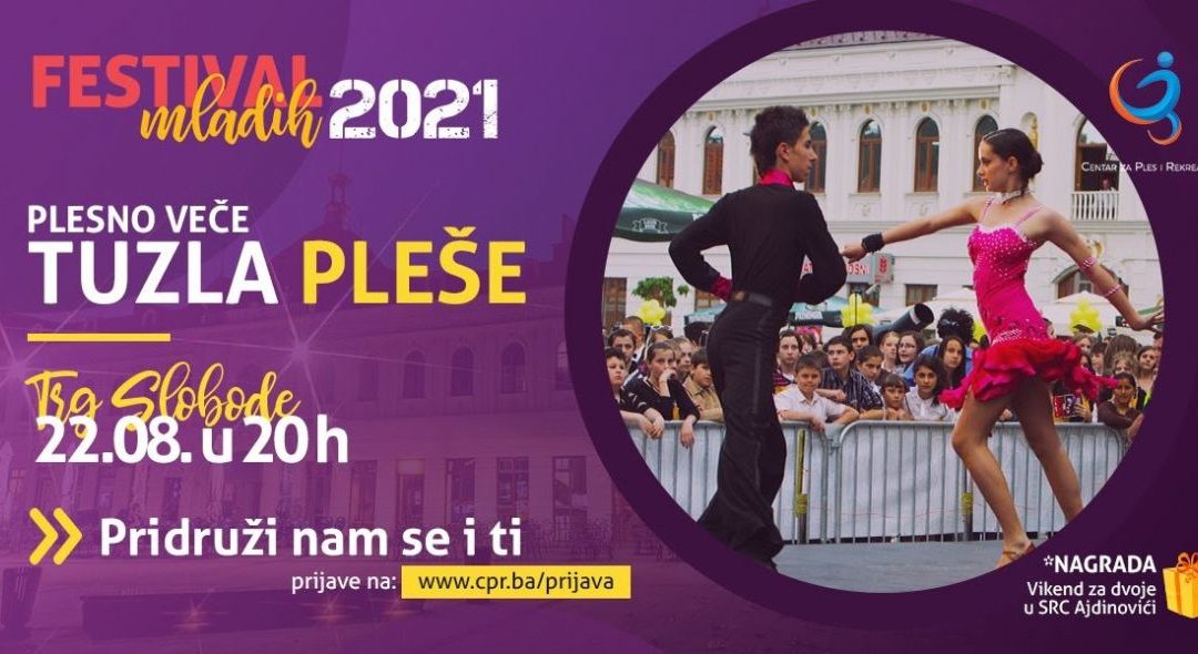 Uplešimo zajedno u Festival mladih 2021 u Tuzli