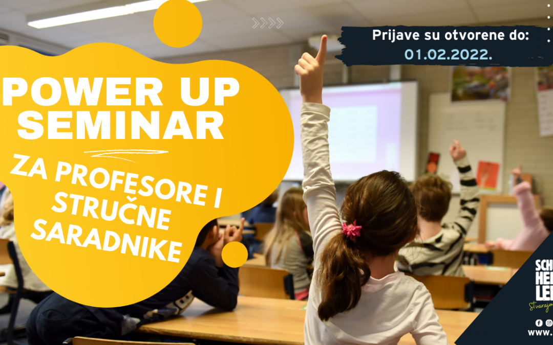 Power Up Seminar za profesore i stručne saradnike