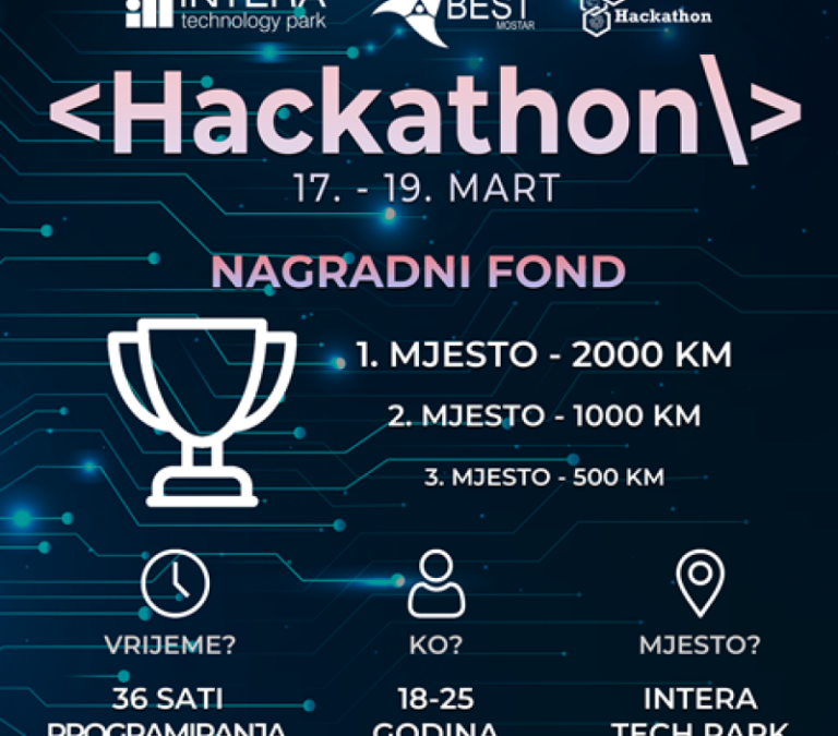Otvorene prijave za Hackathon u Mostaru