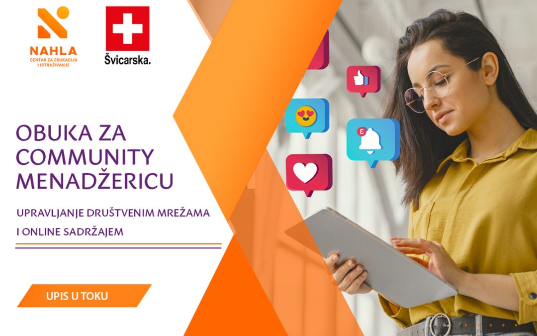 Obuka za community menadžericu – ONLINE nastava