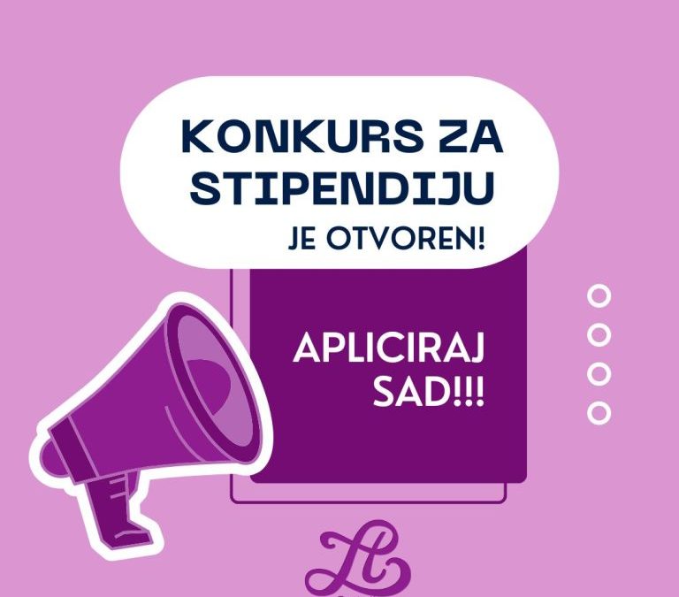 Konkurs za stipendiju – Fondacija Lejla Hairlahović  Hušić