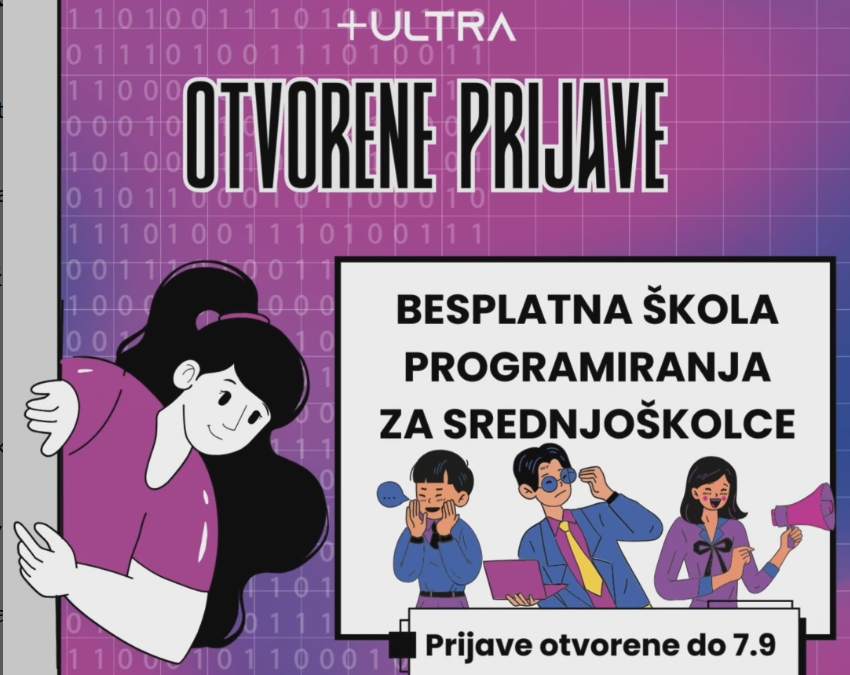 Javni poziv za učesnike 5. edicije Škole programiranja