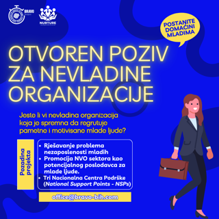 Poziv svim nevladinim organizacijama za angažman pripravnika