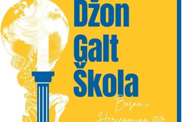 Otvorene prijave za Džon Galt školu Bosna i Hercegovina – Postani dio sjajne priče!