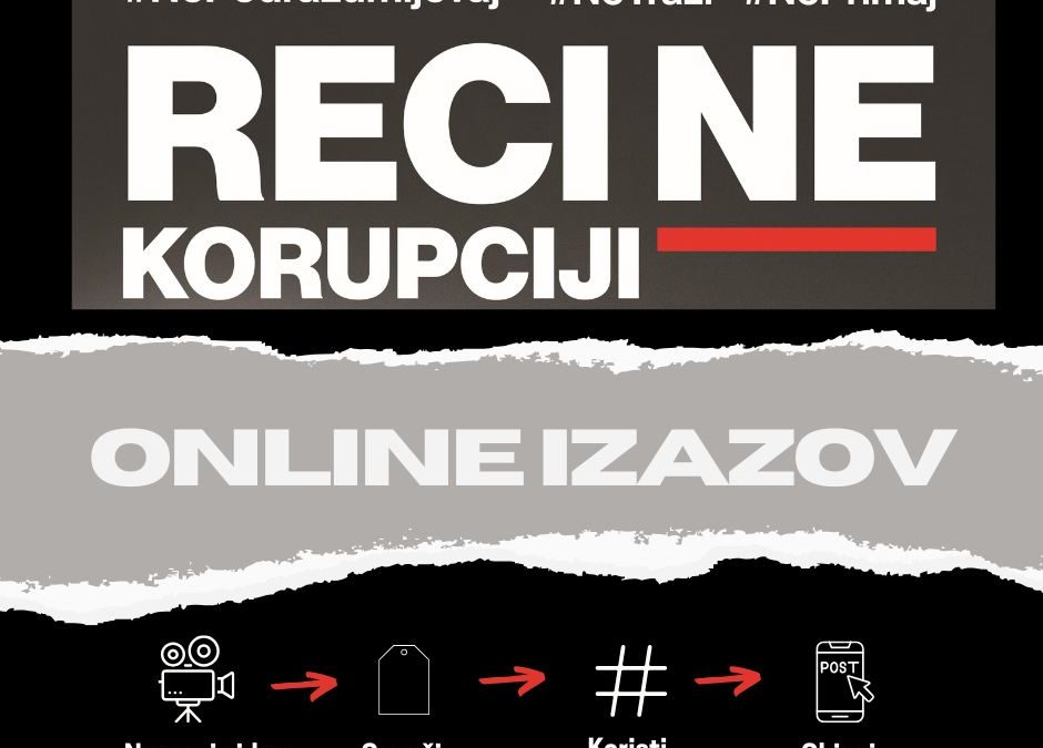 Online izazov: Reci ne korupciji