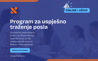 Prijavite se na program za uspješno traženje posla za žene iz cijele BiH