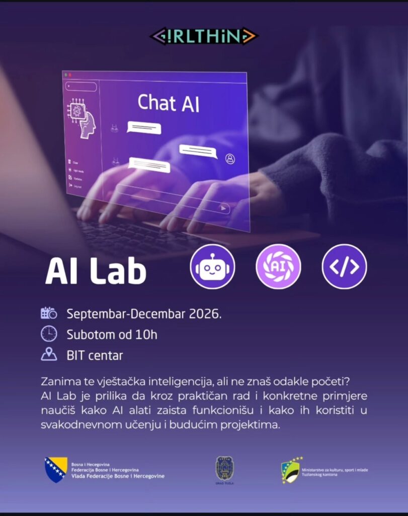 🚀 Otvorene su prijave za GirlTHing AI Lab! (Fotografija 1)