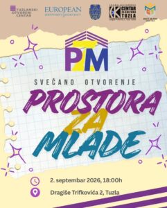 🎉 TUZLA DOBIJA PONOVO PROSTOR ZA MLADE 🎉 (Fotografija 1)